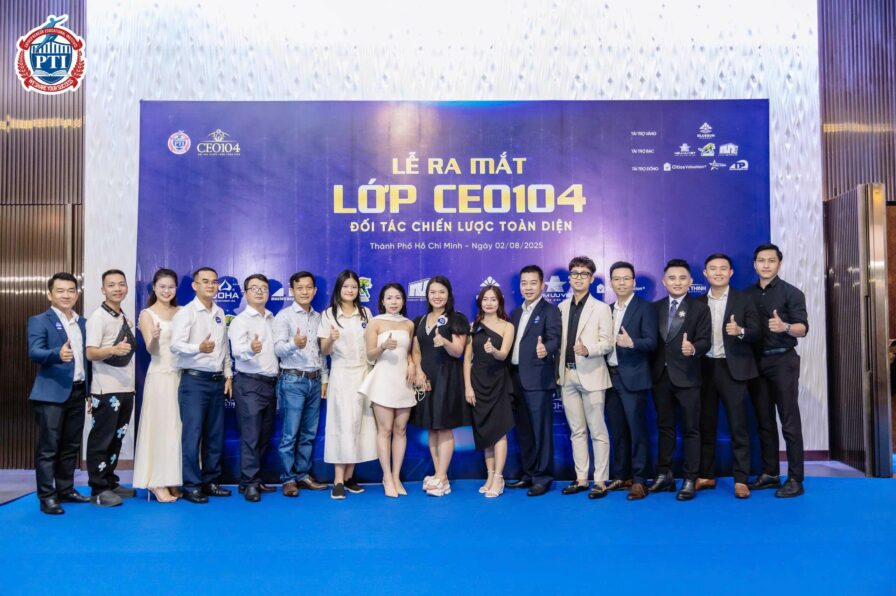 PTI HCM: Lễ ra mắt lớp CEO104 – Kết nối đối tác chiến lược, kiến tạo giá trị bền vững 12 19 1