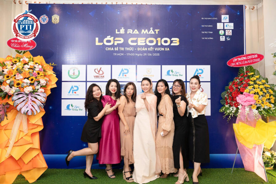 PTI HCM: Lễ ra mắt lớp CEO 103 - Dấu mốc đầy cảm hứng 6 CEO 103 03