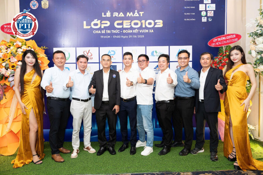 PTI HCM: Lễ ra mắt lớp CEO 103 - Dấu mốc đầy cảm hứng 8 CEO 103 09