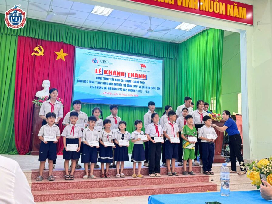 Hành trình thiện nguyện, teambuilding và khánh thành cầu nghĩa tình của tập thể lớp CEO TD21 PTI HCM – Lan tỏa yêu thương, kết nối cộng đồng 3 2 3